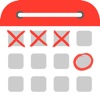 Cross out calendars App Icon