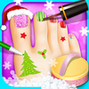Holiday Foot Nail Art - kids games App Icon