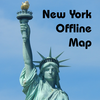 New York Offline Map - Address Subway and Restaurant Finder App Icon
