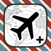 Flight plus Track Live Flights - Flight Board - for iPhone App Icon