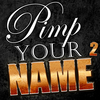 Pimp Your Name 2 - More Backgrounds with YOUR Name App Icon