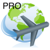 TravelTracker Pro - Live Flight Status Push Alerts  plus Trip Sync App Icon